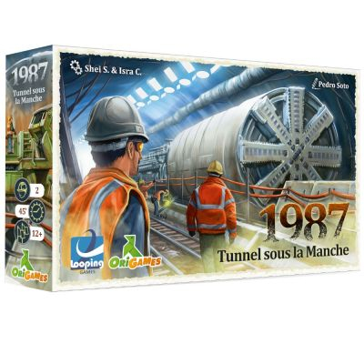 Jeu de Cartes Placement 1987 Tunnel sous la Manche