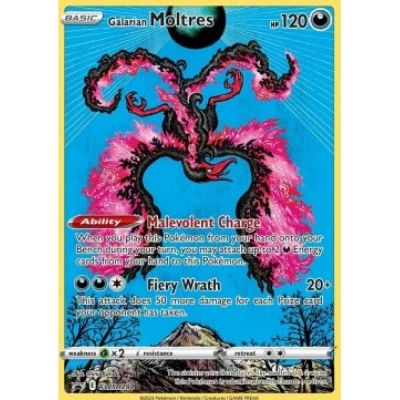 Cartes Spciales Pokmon Promo - Pokemon 12.5 - Znith Suprme - Sulfura de Galar - SWSH284 - FR