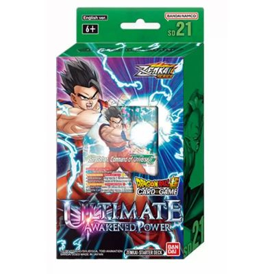 Decks Préconstruits Dragon Ball Super Deck de Démarrage Dragon Ball Super Card Game SD21 - Ultimate Awaken Power
