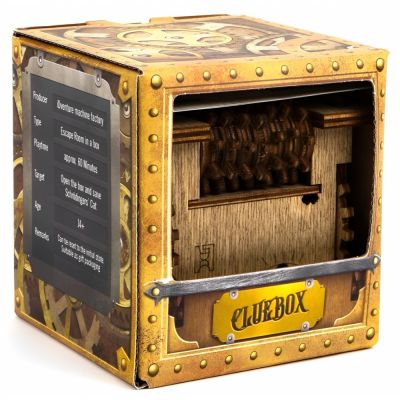 Casse-tte Rflexion Cluebox - Escape Room dans une bote: Chat de Schrdinger