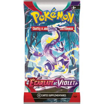 Booster Franais Pokmon EV01 - Ecarlate et Violet