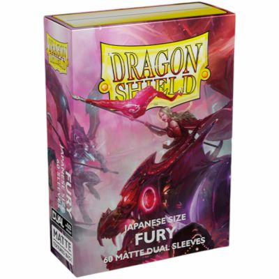 Protges Cartes Format JAP  Dragon Shield - 60 Japanese Sleeves Dual Matte - Fury