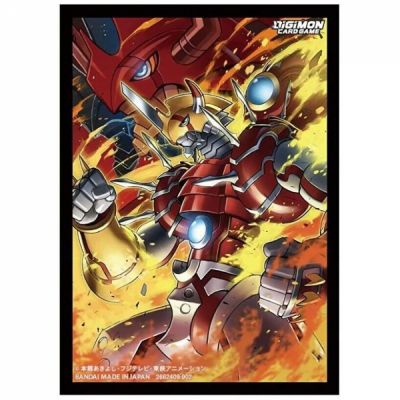 Protèges Cartes Standard Digimon Card Game Shinegreymon - Par 60