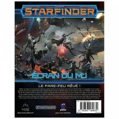 Aventure Jeu de Rle Starfinder : Ecran du MJ