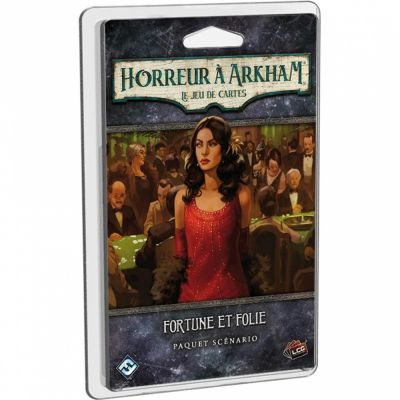 Deck-Building Aventure Horreur  Arkham - Paquet Scnario : Fortune et Folie