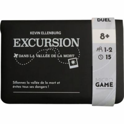 Jeu de Cartes Rflexion Microgame - Excursion dans la Valle de la Mort