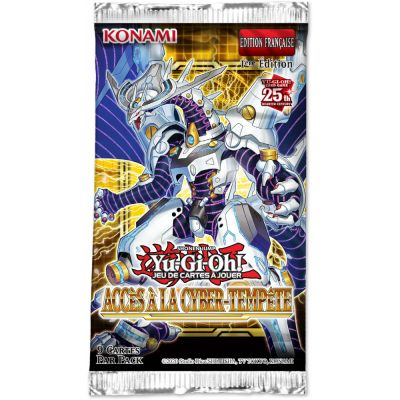 Booster Franais Yu-Gi-Oh! Accs  la Cyber-Tempte