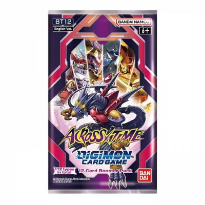 Booster Anglais Digimon Card Game Booster BT12 - Across Time