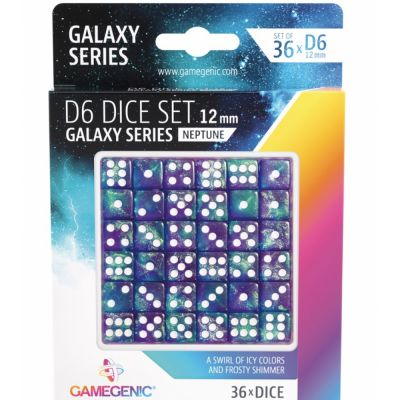 Ds  Galaxy series - Neptune - Set de 36 ds de 6