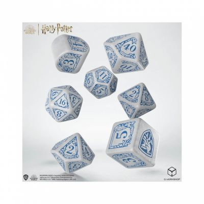 Jeu de Rle Jeu de Rle Harry Potter - Ravenclaw Modern Dice Set White