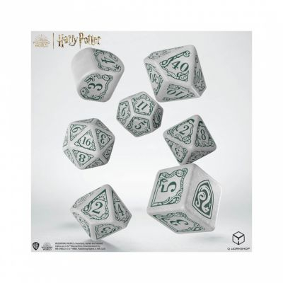 Jeu de Rle Jeu de Rle Harry Potter - Slytherin Modern Dice Set Blanc