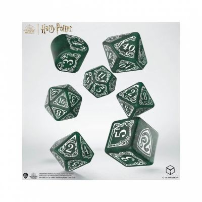 Jeu de Rle Jeu de Rle Harry Potter - Slytherin Modern Dice Set Green