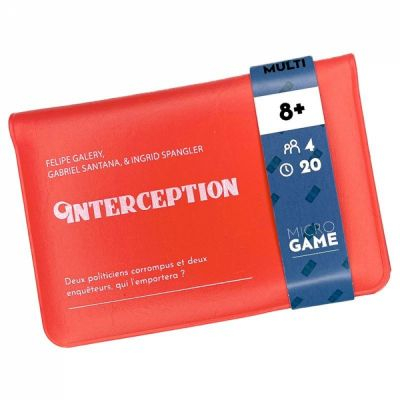 Jeu de Cartes Gestion Microgame - Interception