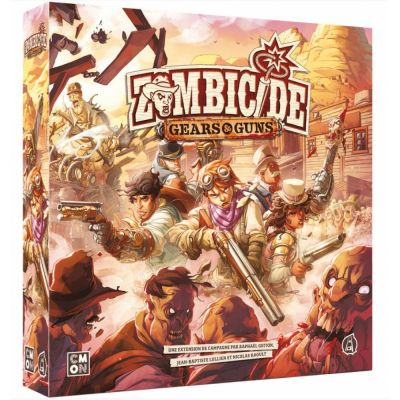 Jeu de Plateau Figurine Zombicide - Undead or Alive : Gears & Guns