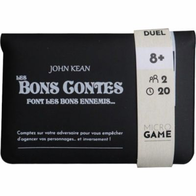 Jeu de Cartes Gestion Microgame - Les bons contes font les bons ennemis