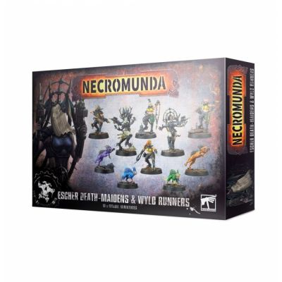 Figurine Warhammer 40.000 Warhammer 40.000 - Necromunda : Escher Death-maidens & Wyld Runners