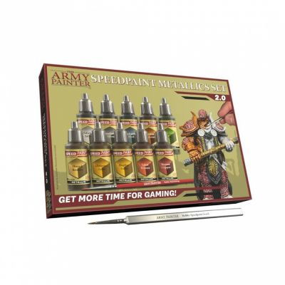  Figurine Army Painter - Speedpaint Metallics Set 2.0