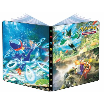 Portfolio A4 - 9 cases Pokmon Ecarlate et Violet - Miascarade/Flmigator/Palmaval - A4 - 9 Cases