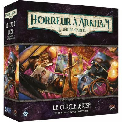 Deck-Building Aventure Horreur  Arkham - Extension : Le Cercle Bris - Investigateur