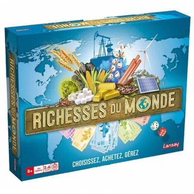 Jeu de Plateau Gestion Richesses du Monde