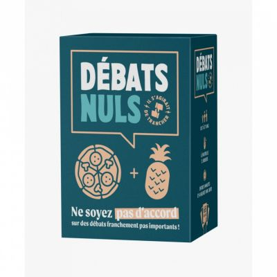 Jeu de Cartes Ambiance Dbats Nuls