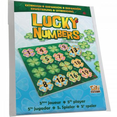Jeu de Plateau Rflexion Lucky Numbers - Extension 5me Joueur