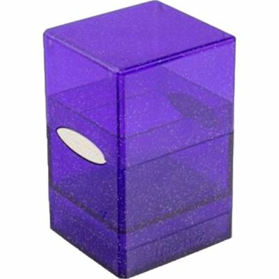Deck Box  Ultra Pro - Satin Tower - Glitter Purple