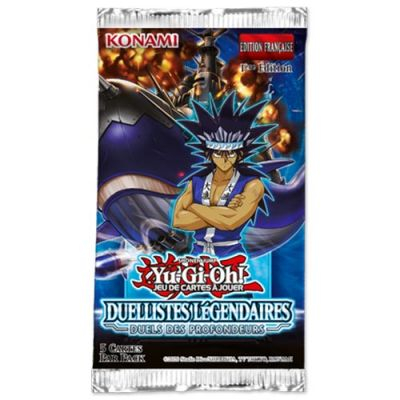 Booster Franais sous Blisters Yu-Gi-Oh! Les Duellistes Lgendaires : Duel des profondeurs - blister