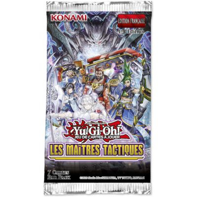 Booster Français Yu-Gi-Oh! Les Maîtres Tactiques ( sous Blister )