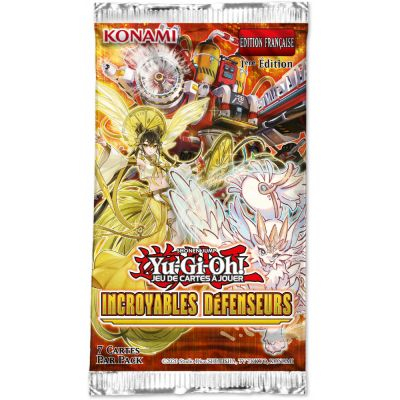 Booster Franais sous Blisters Yu-Gi-Oh! Incroyables Dfenseurs - blister