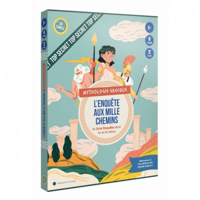 Livre Enqute L'enqute aux mille chemins : Mythologie Grecque