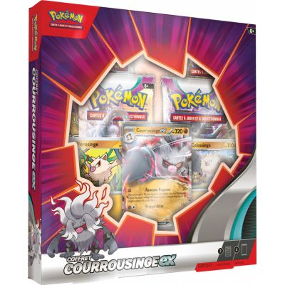 Coffret 4 Boosters Pokmon Courrousinge - EX