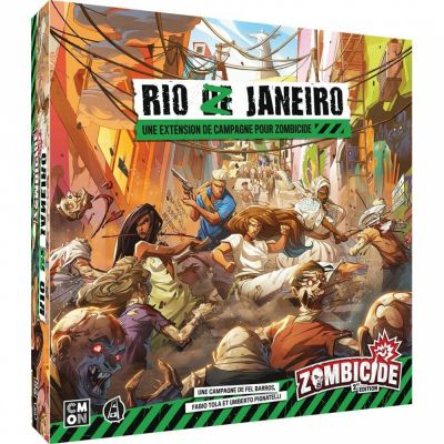 Jeu de Plateau Figurine Zombicide : Rio Z Janeiro