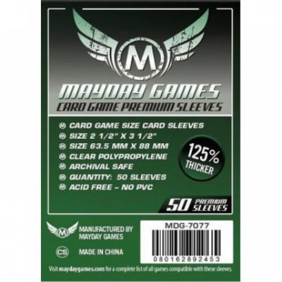Protges cartes Spciaux  Mayday Games - Standard Card Game Premium  63.5x88mm - par 50