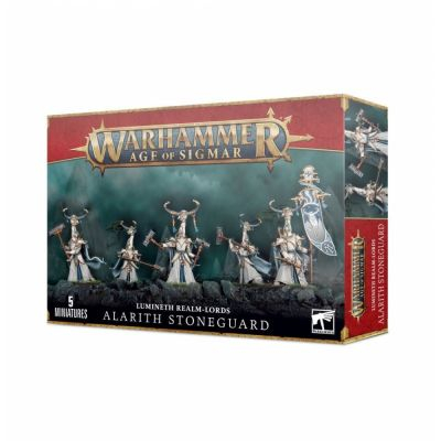 Figurine Warhammer Age of Sigmar Warhammer Age of Sigmar - Lumineth Realm-Lords : Alarith Stoneguard