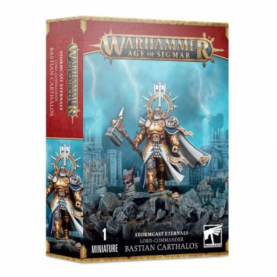 Figurine Warhammer Age of Sigmar Warhammer Age of Sigmar - Stormcast Eternals : Lord Commander Bastian Carthalos