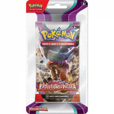 Booster Franais Pokmon EV02 - Ecarlate et Violet - Evolutions  Paldea - Blister