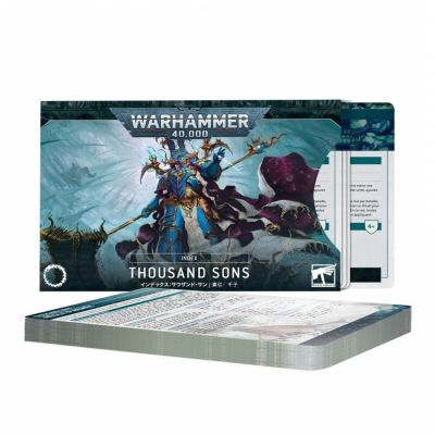 Cartes Spciales Warhammer 40.000 Warhammer 40.000 - Thousand Sons : Index