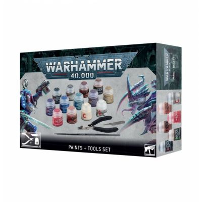 Figurine Warhammer 40.000 Warhammer 40.000 - Paints + Tools Set