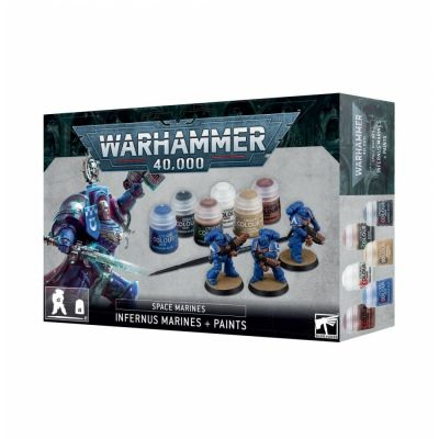 Figurine Warhammer 40.000 Warhammer 40.000 - Infernus Marines + Paints
