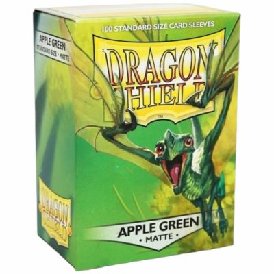 Protèges Cartes Standard  Matte - Apple Green Dragonshield (par 100)