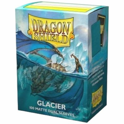 Protges Cartes Standard  Dual Matte - Glacier Dragonshield (par 100)