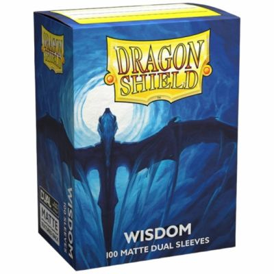 Protges Cartes Standard  Dual Matte - Wisdom Dragonshield (par 100)