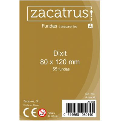 Protges cartes Spciaux  Protge-cartes Zacatrus Dixit (80 mm X 120 mm)