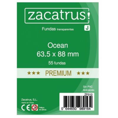 Protges cartes Spciaux  Protge-cartes Zacatrus Ocean premium (standard: 63.5 mm X 88mm)