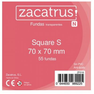 Protèges cartes Spéciaux  Protège-cartes Zacatrus Square S (70 x 70 mm)