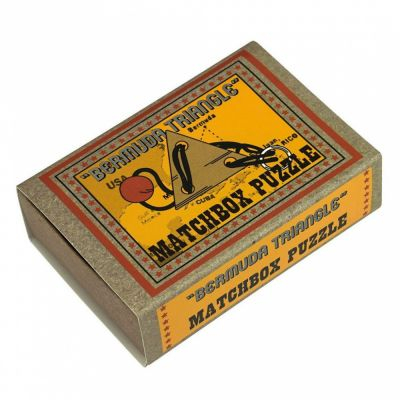 Casse-tte Rflexion Matchbox Puzzle : Bermuda Triangle