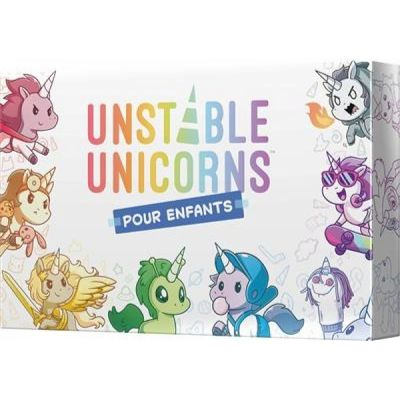 Jeu de Cartes Enfant Unstable Unicorns - Pour Enfants