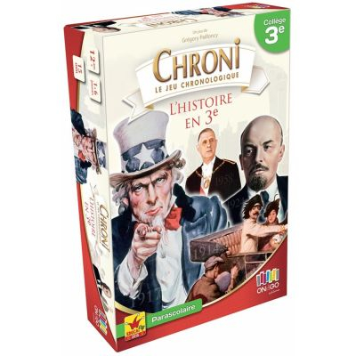 Jeu de Cartes Ambiance Chroni : L'Histoire en 3e