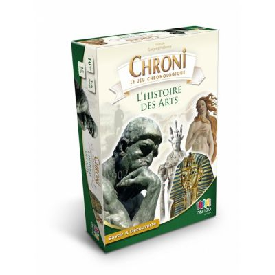 Jeu de Cartes Ambiance Chroni : L'Histoire des Arts